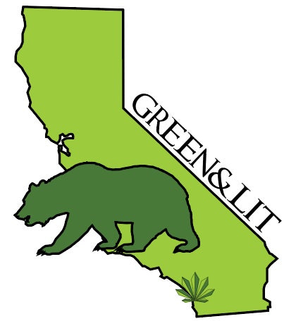 Green & Lit Cali Bear Tank Top exclusive design!