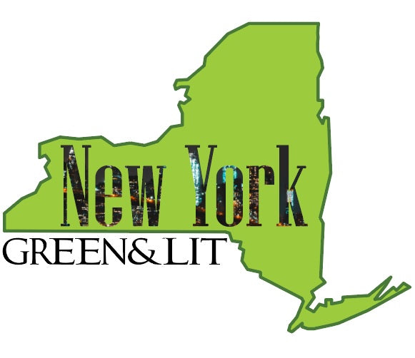 Design by Green & Lit for New York State Short-Sleeve T-Shirt for Men/Women