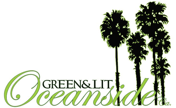 Design for "Oceanside, CA - Silhouette " Short-Sleeve T-Shirt By Green & Lit, for Men/Women