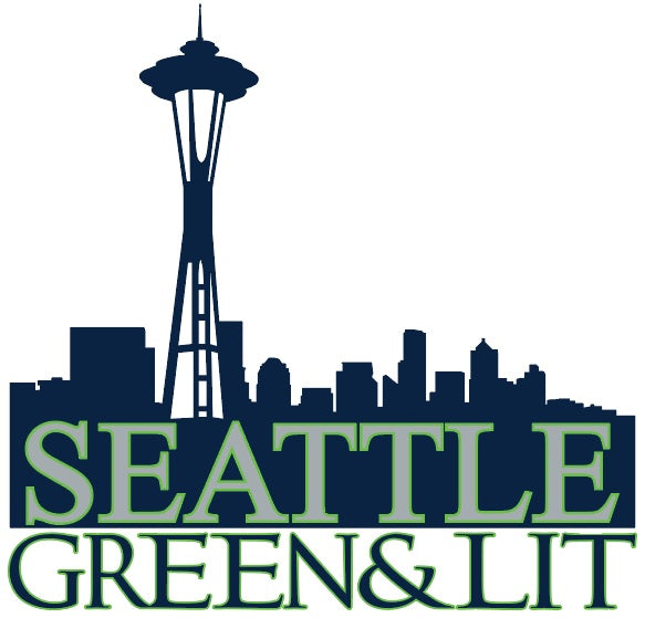 Design by Green & Lit for Seattle Short-Sleeve T-Shirt for Men/Women