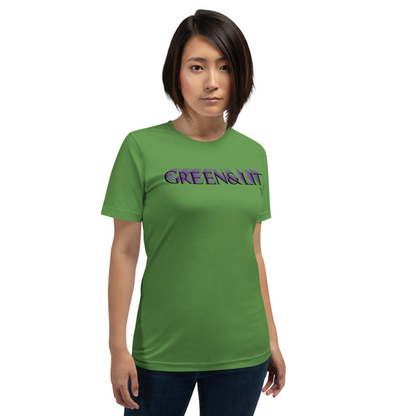 Green & Lit Retro G&L Short-Sleeve T-Shirt for Men/Women