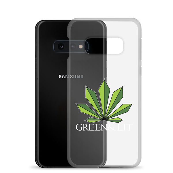 Green & Lit Samsung Phone Case