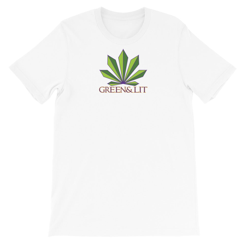 Green & Lit Special Edition Gold and Purple Logo T-Shirt