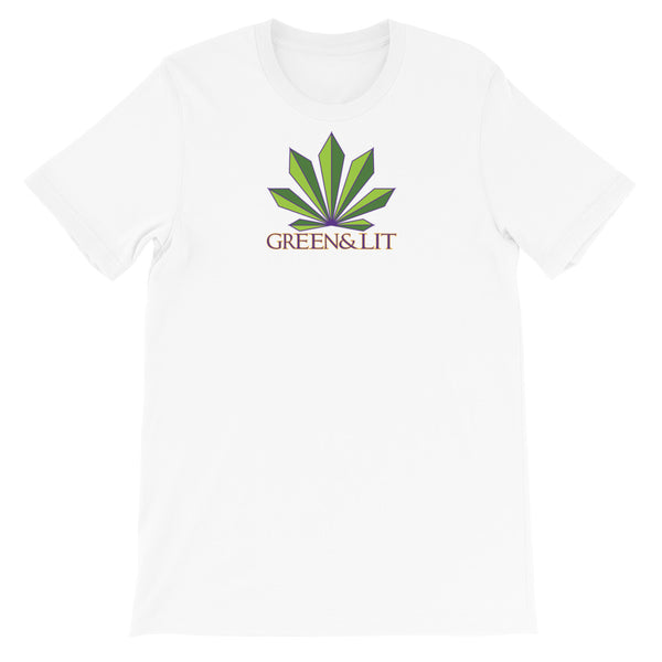 Green & Lit Special Edition Gold and Purple Logo T-Shirt