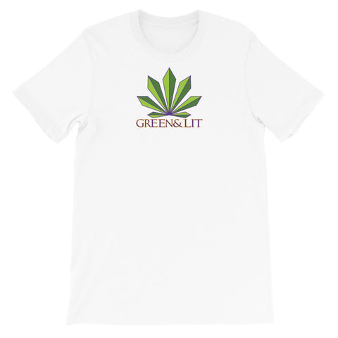 Green & Lit Special Edition Gold and Purple Logo T-Shirt