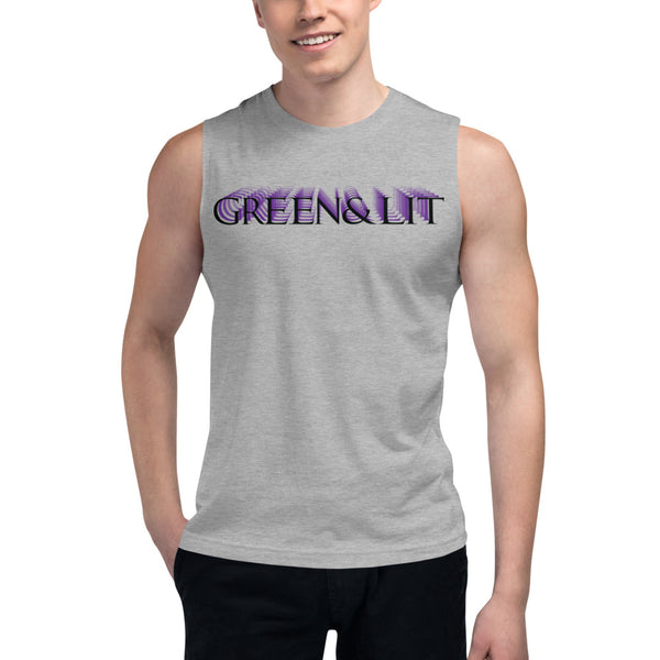 Green & Lit Retro G&L Tank Top for Men/Women 