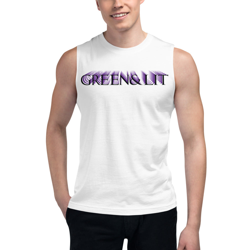 Green & Lit Retro G&L Tank Top for Men/Women 