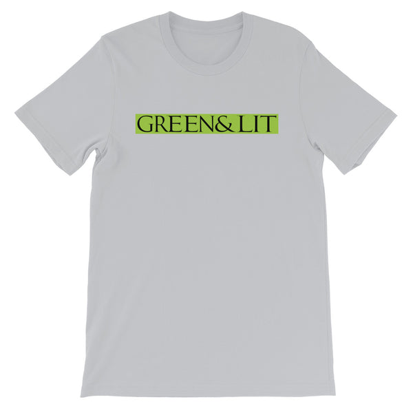 Green & Lit Logo T-Shirt for Men/Women