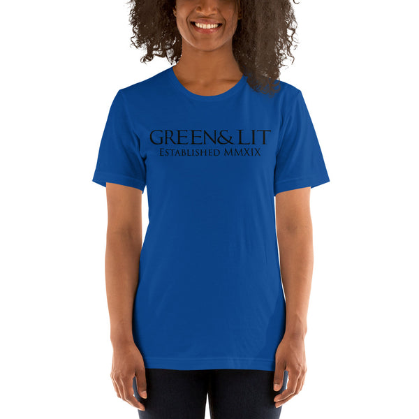 Green & Lit Established MMXIX T-Shirt for Men/Women