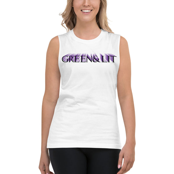 Green & Lit Retro G&L Tank Top for Men/Women 