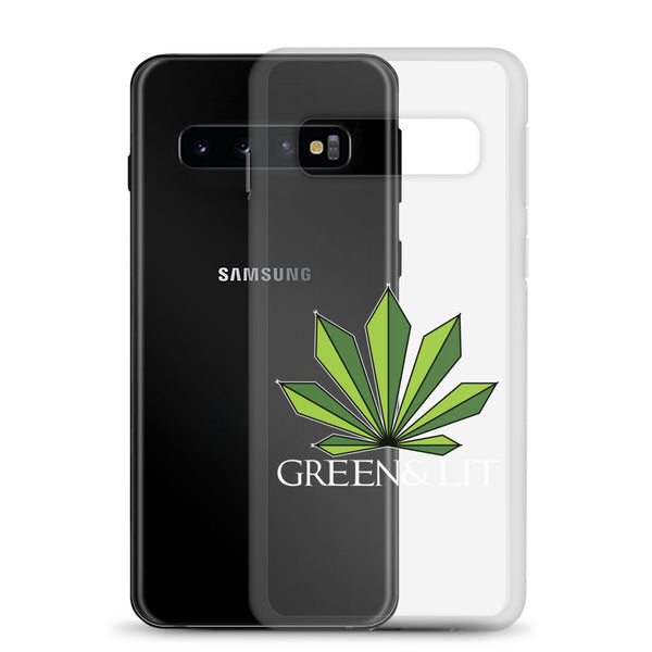 Green & Lit Samsung Phone Case