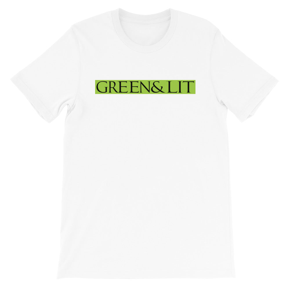 Green & Lit Logo T-Shirt for Men/Women