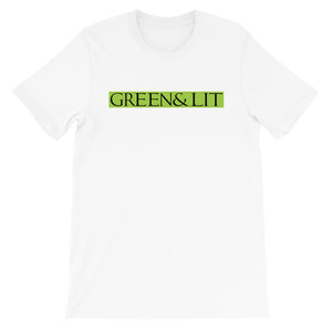 Green & Lit Logo T-Shirt for Men/Women