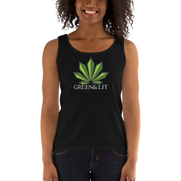 Green & Lit Women's Tank Top 