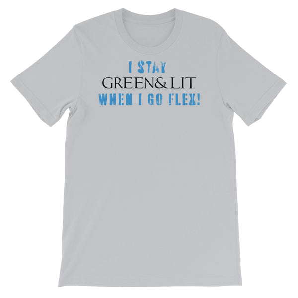 Green & Lit Go FLex Short-Sleeve T-Shirt for Men/Women