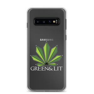 Green & Lit Samsung Phone Case