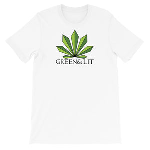 Green & Lit Short-Sleeve T-Shirt for Men/Women 