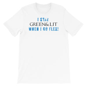 Green & Lit Go FLex Short-Sleeve T-Shirt for Men/Women