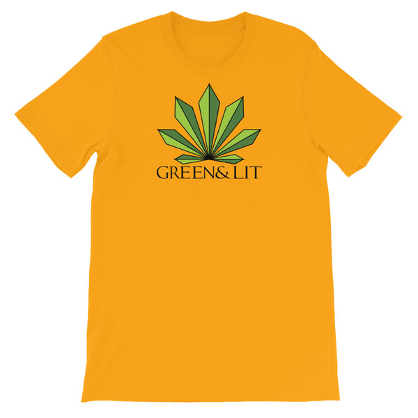 Green & Lit Short-Sleeve T-Shirt for Men/Women 