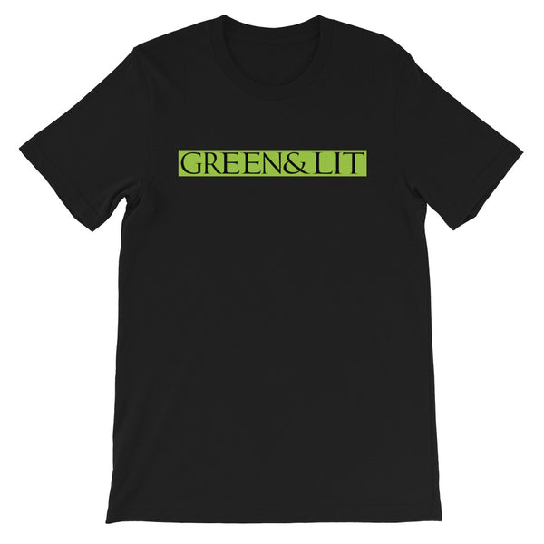 Green & Lit Logo T-Shirt for Men/Women