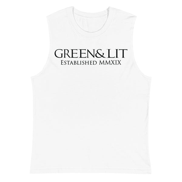 Green & Lit Established MMXIX Tank Top for Men/Women