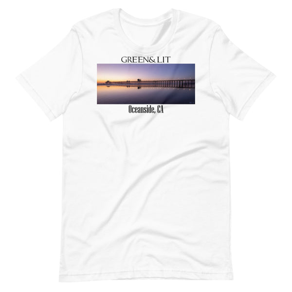 Oceanside Pier Short-Sleeve T-Shirt for Men/Women